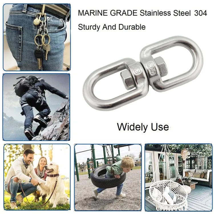 4mm 304 Stainless Steel Universal Rotating Ring