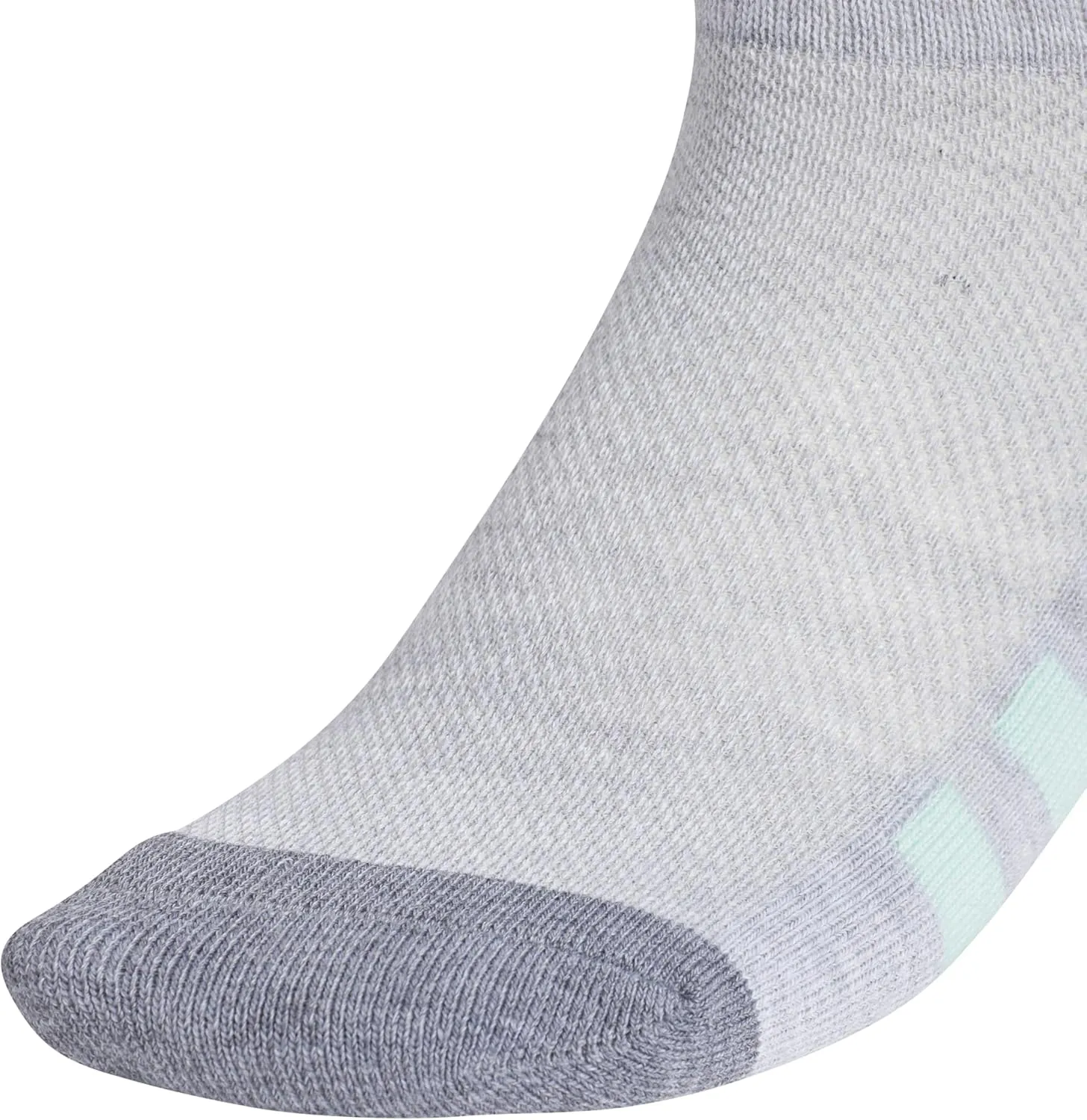adidas Unisex-Kid's Athletic Cushioned Quarter Socks (6-Pair) for Boys and Girls, Above The Ankle Fit, Durable Fabric