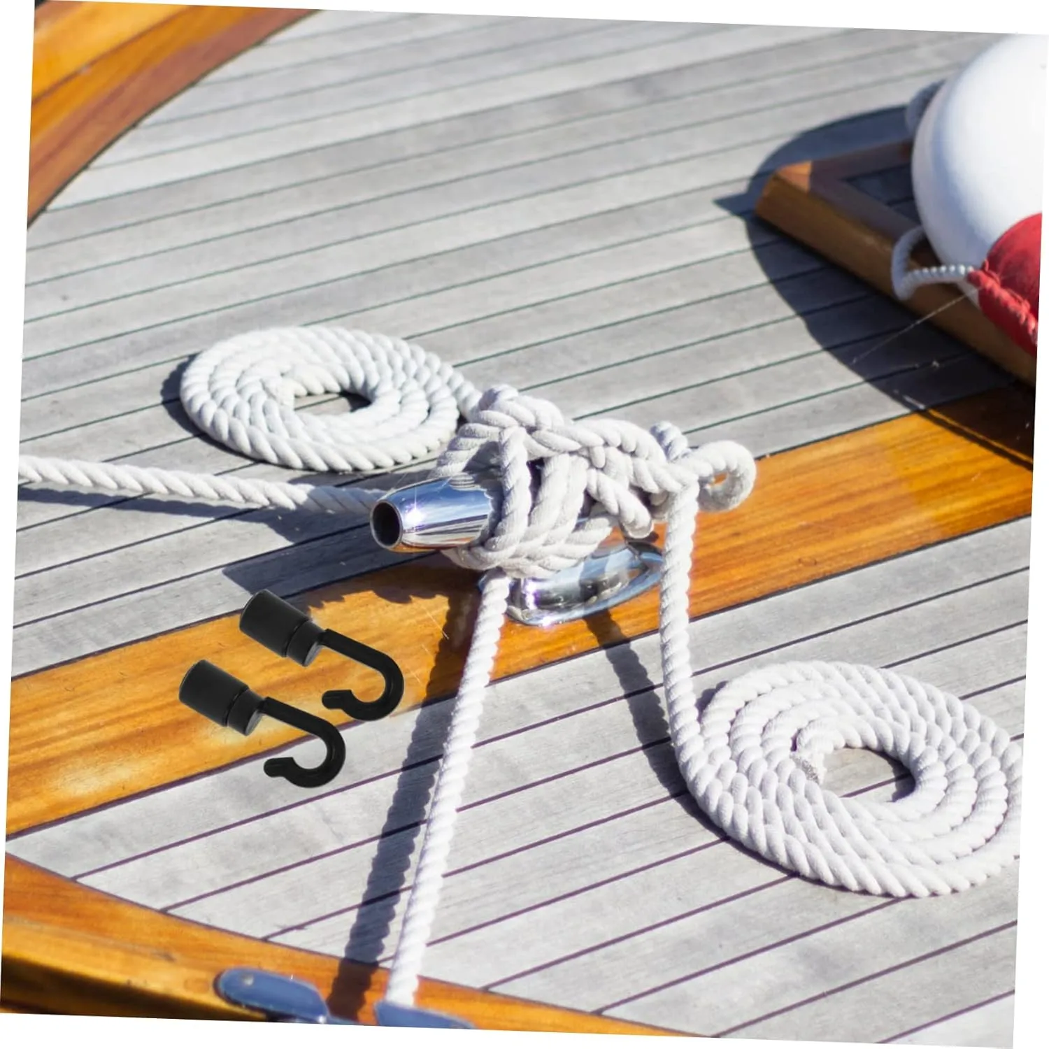 Bungee Dock Mooring Line Hook Durable Elastic Hooks for Boat Kayak Canoe Lightweight and Sturdy
