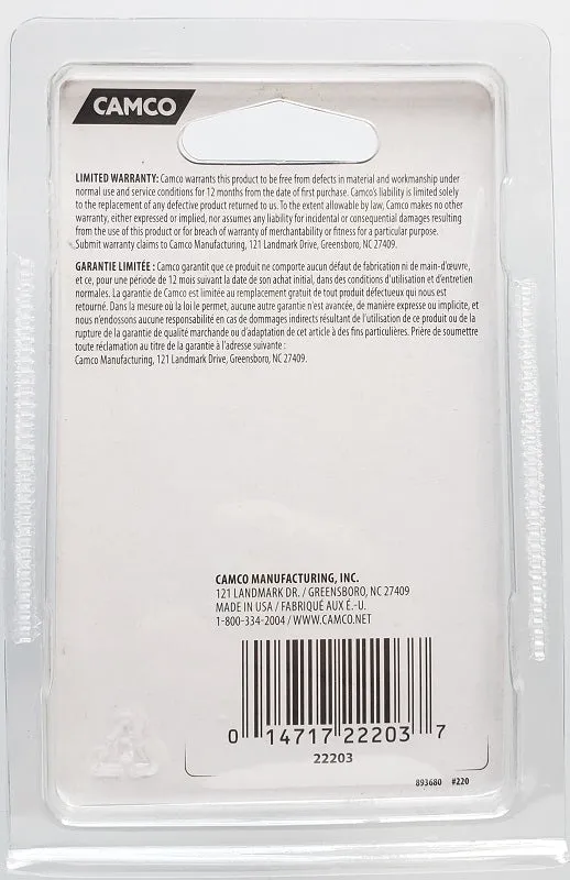 Camco 3/4 inch Hose Cap w/ Lanyard 22203