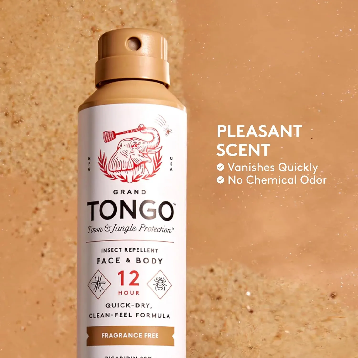 DEET-Free Insect Repellent, The 12 Hour Protection, DEET Alternative  Fragrance Free