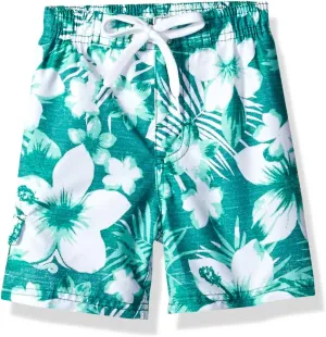 Kanu Surf Line Up Boys Swim Trunks with UPF 50  Sun Protection - Quick Dry Boys Swimsuit