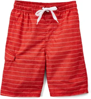 Kanu Surf Line Up Boys Swim Trunks with UPF 50  Sun Protection - Quick Dry Boys Swimsuit