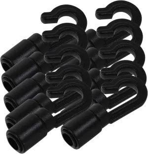 Kayak Paddle Hooks 10 Pack Boat Accessory Sturdy Docking Hooks for Kayak Rafts and Vessels