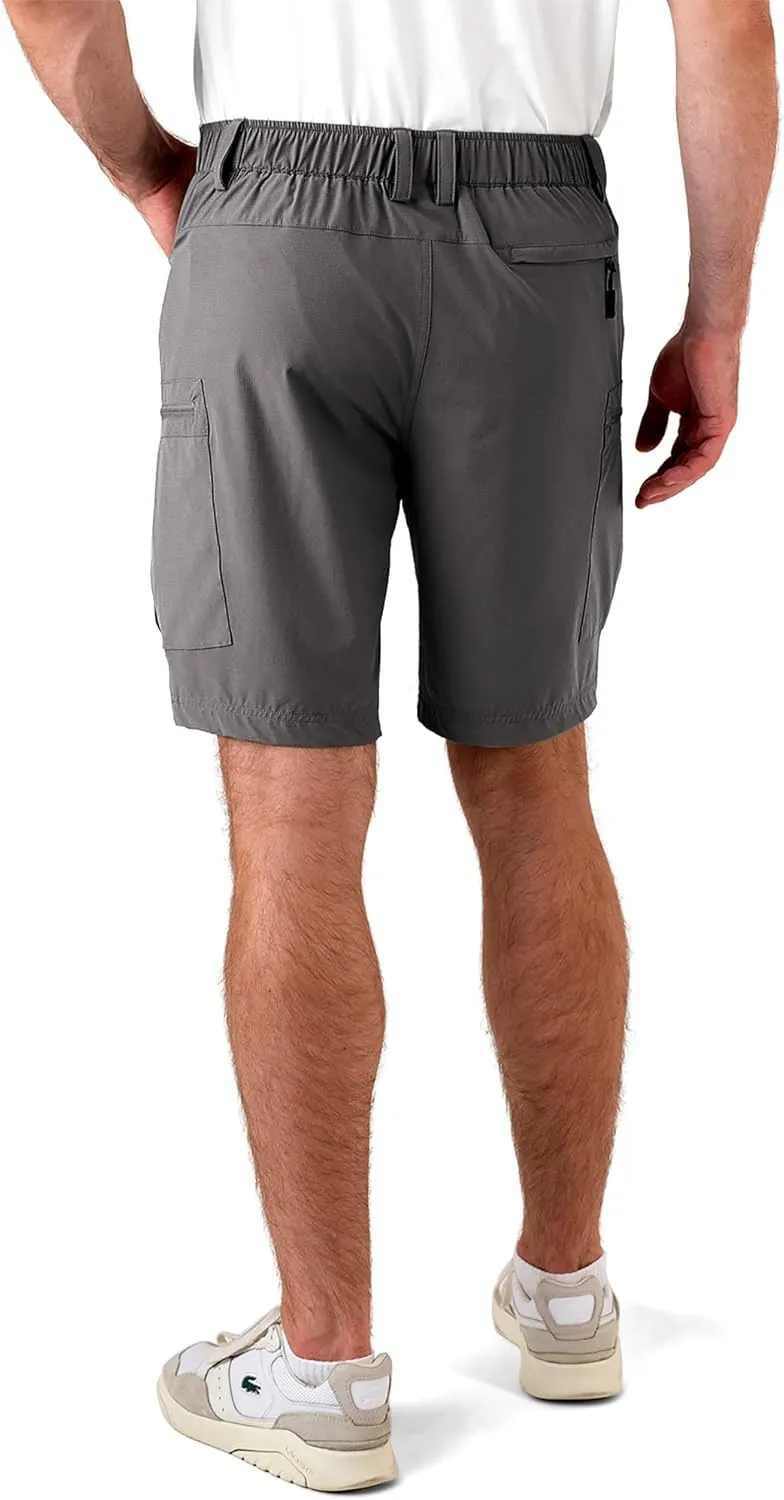 Mens Hiking Cargo Shorts Stretch Quick-Dry Outdoor Casual Work Shorts for Men Camping Fishing