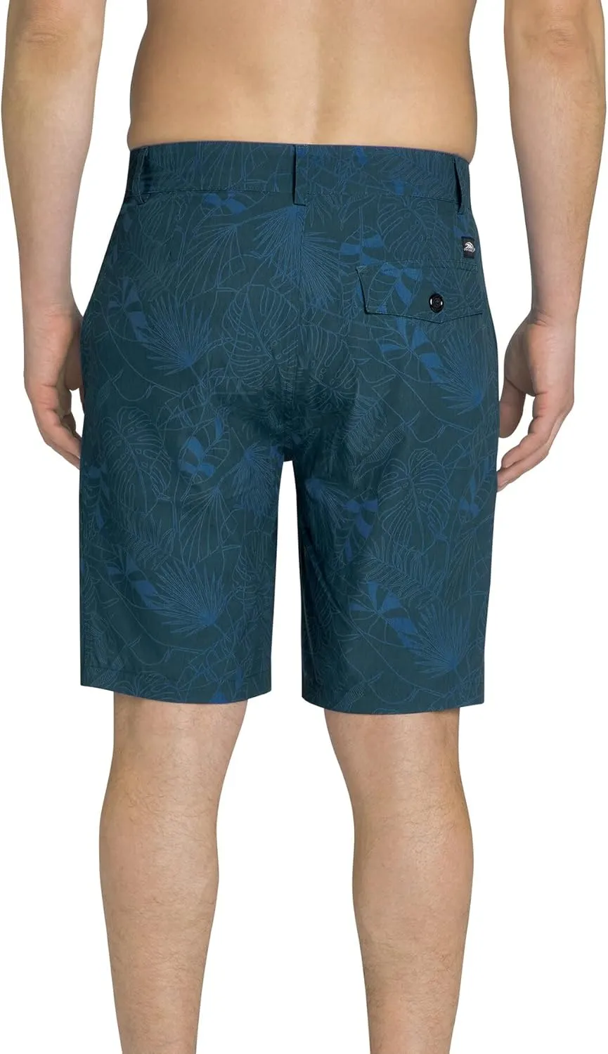Pipeline Men's Hybrid Shorts 4 -Way Stretch Quick Drying Lightweight UPF 50  Protected Fabric Comfortable and Versatile