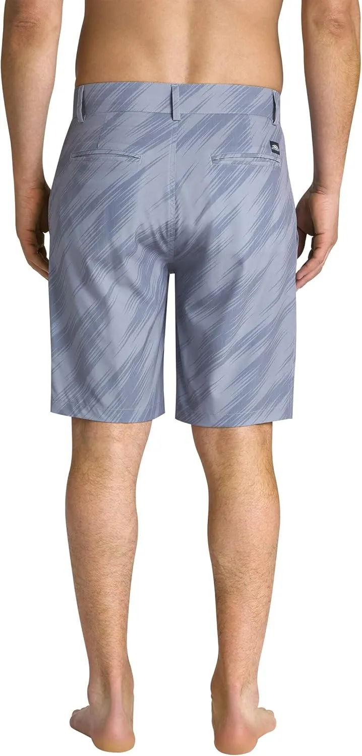 Pipeline Men's Hybrid Shorts 4 -Way Stretch Quick Drying Lightweight UPF 50  Protected Fabric Comfortable and Versatile