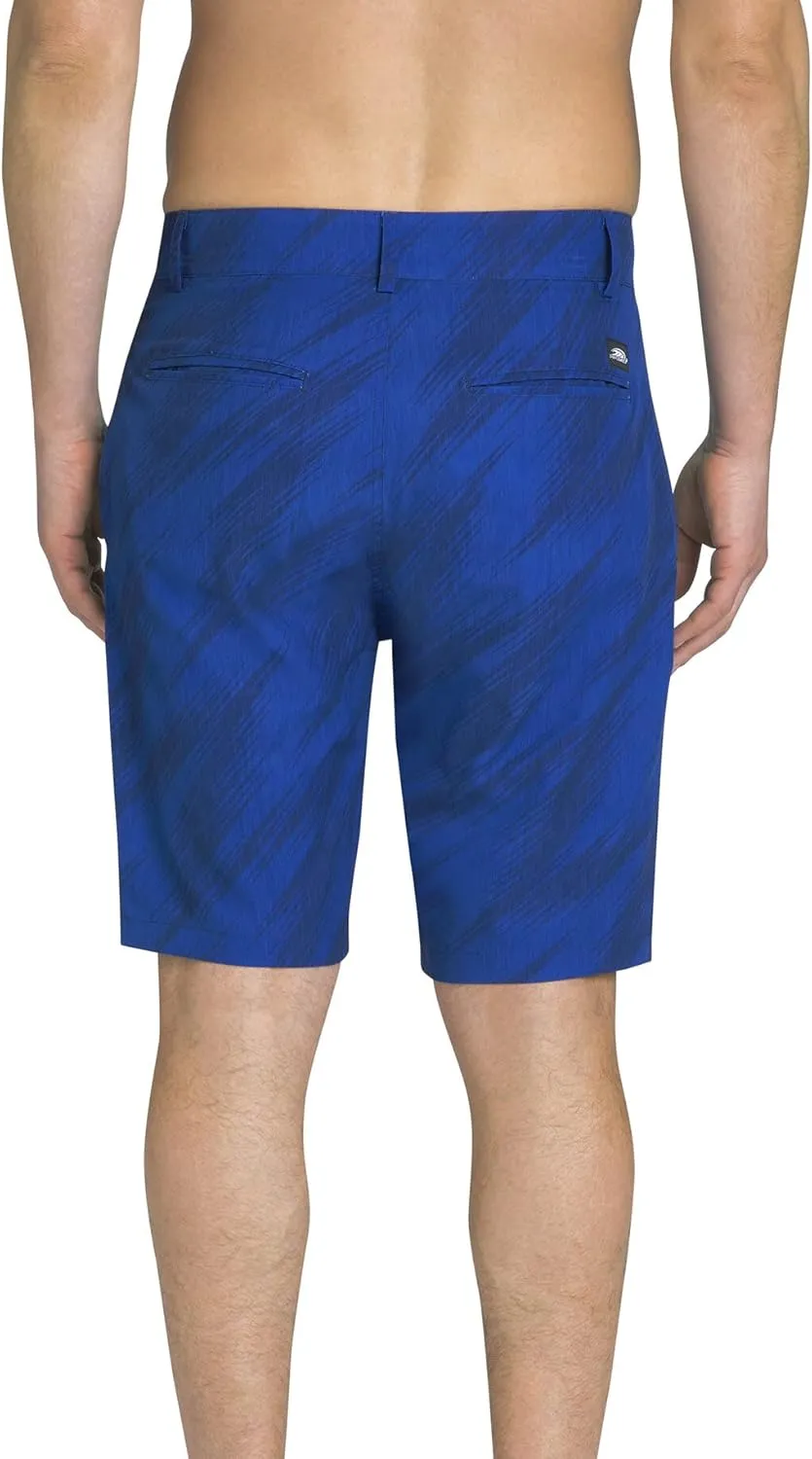 Pipeline Men's Hybrid Shorts 4 -Way Stretch Quick Drying Lightweight UPF 50  Protected Fabric Comfortable and Versatile